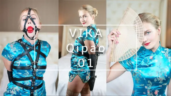 Vika Qipao Leather Bound 01