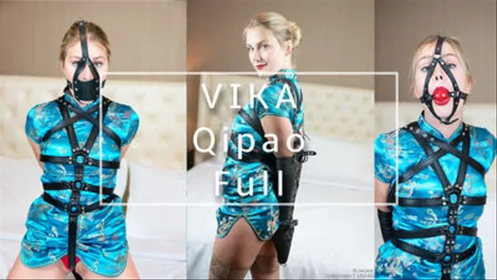 Vika Qipao Leather Bound Full