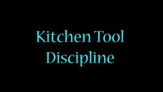 Hotwife Slavegirl Ilsa in Kitchen Tool Discipline