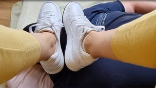 After Jogging! Sneakers and smelly socks