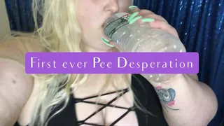 First Ever Pee Desperation