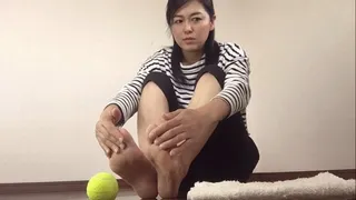 Meaty plump cute chubby asian soles compilation