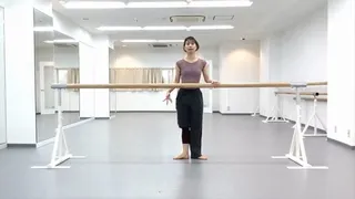 The best toe pointing asian