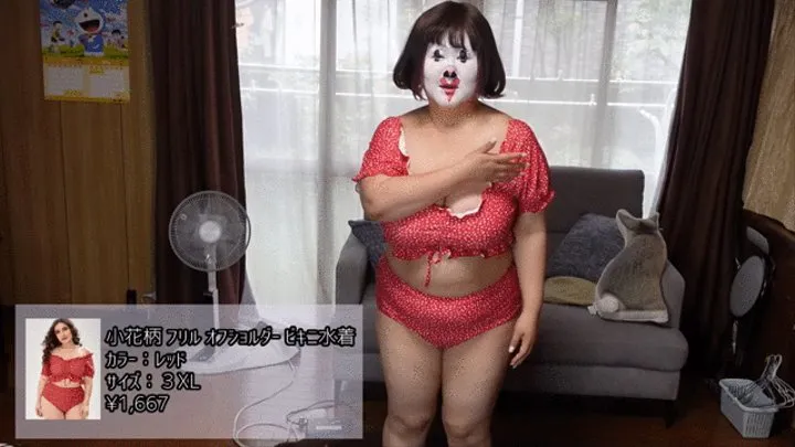 ASIAN BBW TRY ON OUTFITS WITH BOUNCY BIG BOOBS