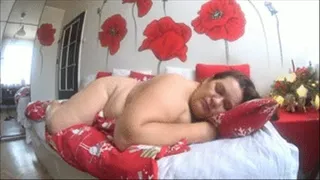 Napping naked, and loud snoring