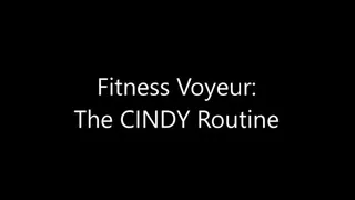Fitness Voyeur: CINDY Routine
