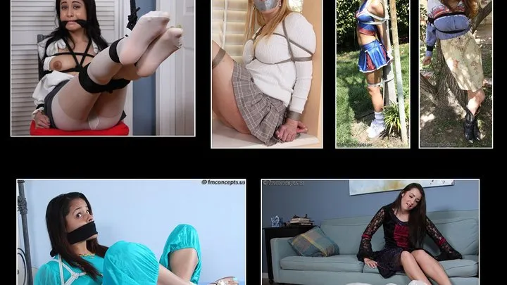 Costumed Damsels Beg To Be Freed - FULL SIX-SCENE VIDEO!