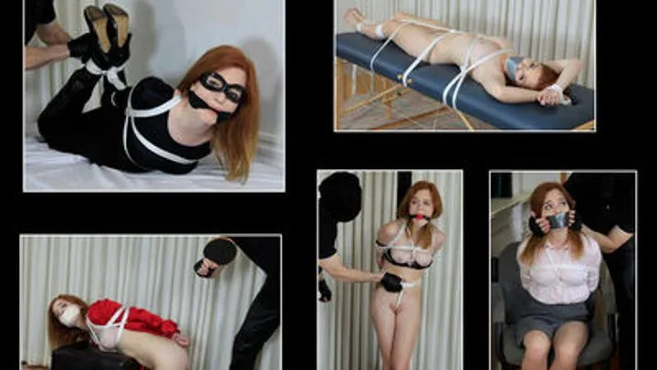 Grab and Bind of Celeste Rasmussen: Obsessed With Celeste! FULL FIVE-SCENE VIDEO