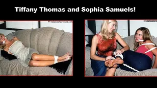 It's Bondage Turnabout For Sophia Samuels and Tiffany Thomas!!