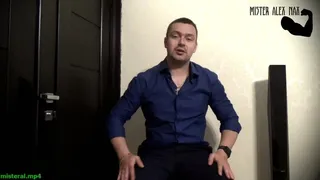 Blackmailing with coerced anal masturbation ( ON RUSSIAN LANGUAGE )