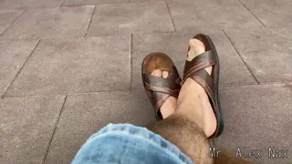 Worship your Master's feet even in public