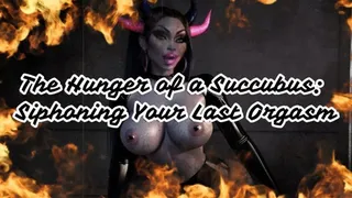 The Hunger of a Succubus: Siphoning Your Last Orgasm