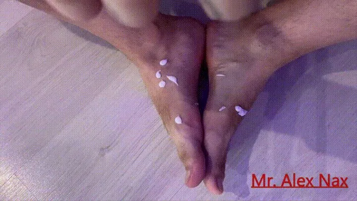 The sight of my feet in lotion turns you on! I'm right?