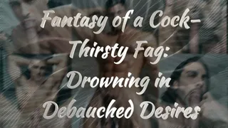 Fantasy of a Cock-Thirsty Gay Debauched Desires!