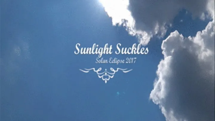 Sunlight Suckles Solar Eclipse 2017