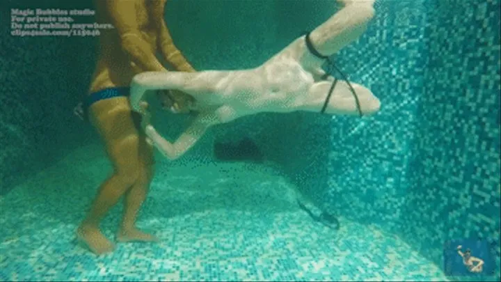 573-3 Ginger and Aoro  very hot underwater sexy games PART 3