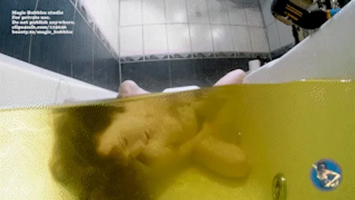 Ginger in yellow water