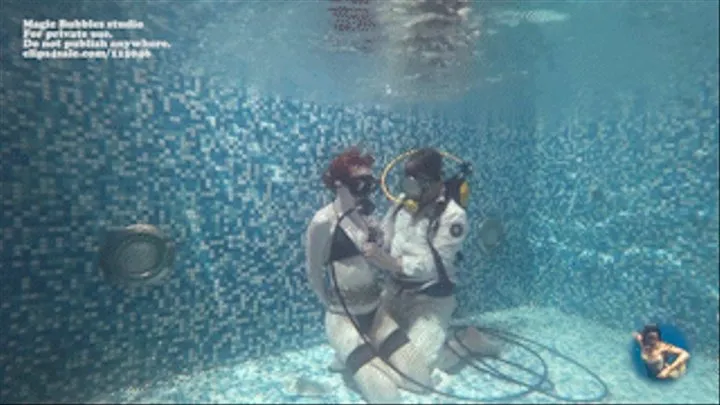 Ginger underwater slave - girl and breath games mkv