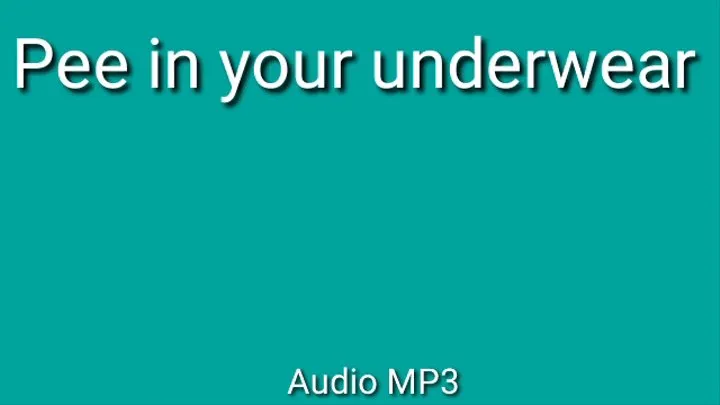 Pee In Your Underwear TRANCE MP3
