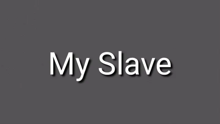 My Slave : Audio Trance