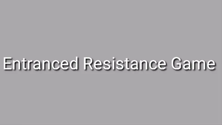 Entranced Resistance Game Audio