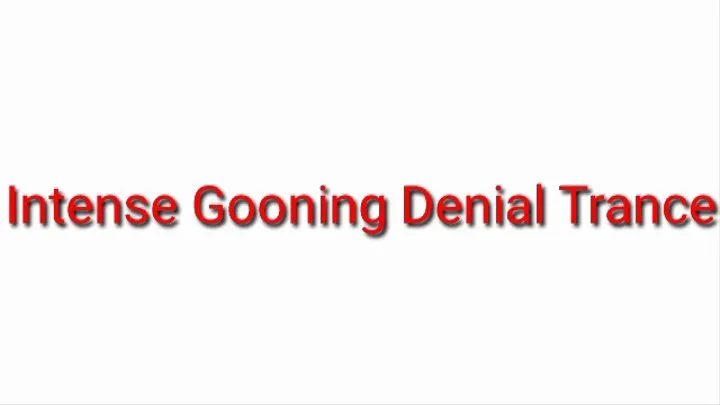 Intense Gooning Denial Trance Audio