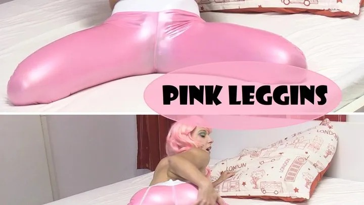 pink leggins