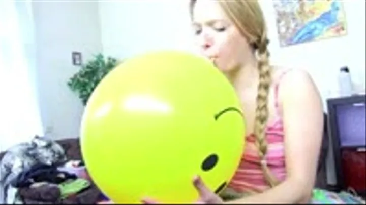 smiley balloon