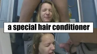 a special hair conditioner