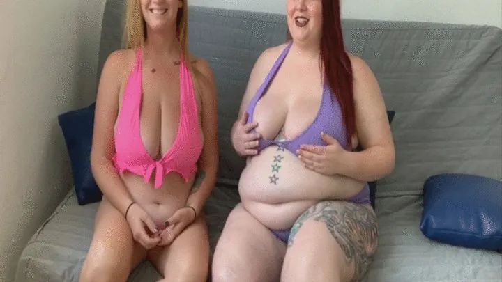 Big Boob Comparison with Harmony White and Ruby Sinclaire