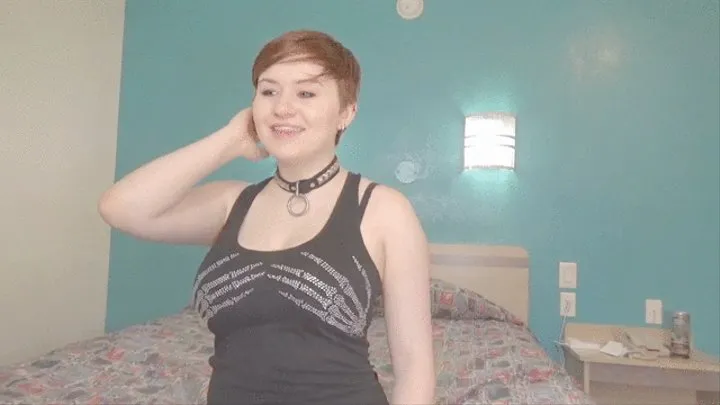 Tank top cleavage CFNM joi sensual