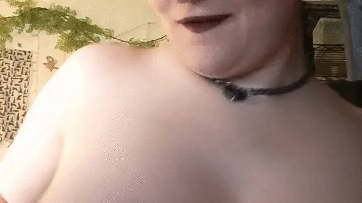 Slapping My Tits Until They're Red For You