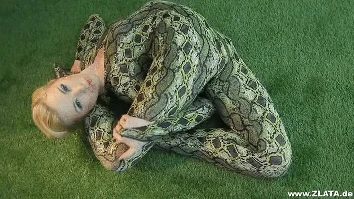 Transformation into snake woman