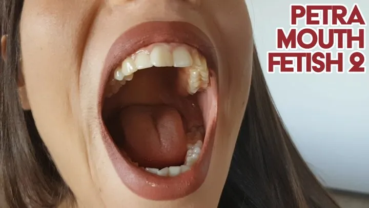 Petra mouth fetish 2