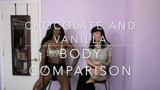 Chocolate and Vanilla Body Comparison