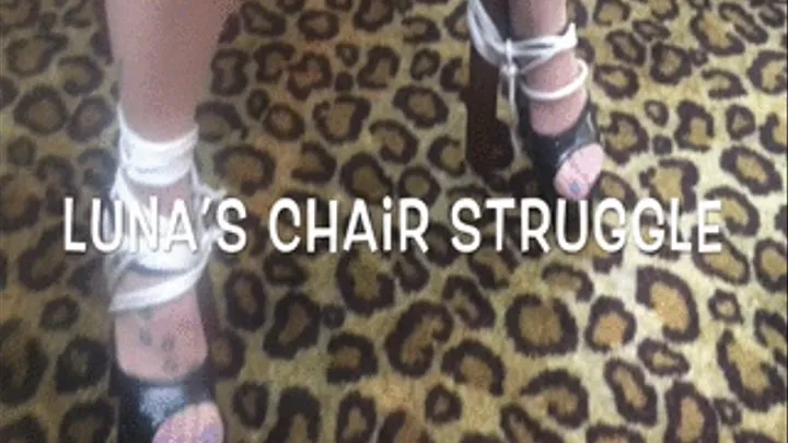 Luna's erotic chair tie