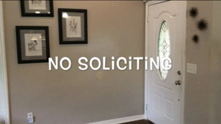 NO SOLICITING