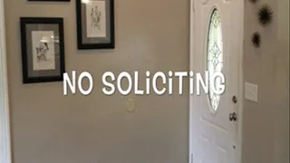 NO SOLICITING