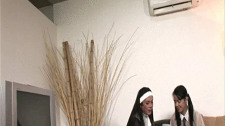 Innocent babe gets fucked by a bunch of nuns