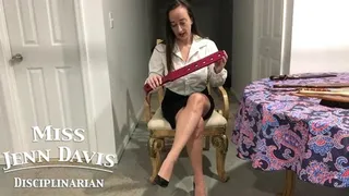 What a Miss Jenn Spanking is Like