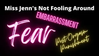 Miss Jenn's Not Fooling Around - Audio