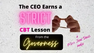 The CEO Earns a Strict CBT Lesson from the Governess - Audio