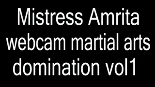 MistressAmrita martial artsfoot domination volume 1