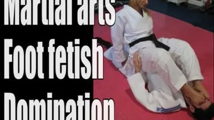 Katia martial arts foot fetish domination