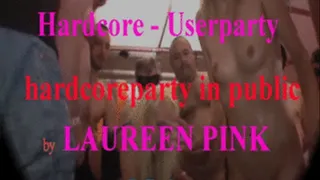 Hardcoreparty in public