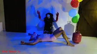 Evil Clown and Balloon Slut 4