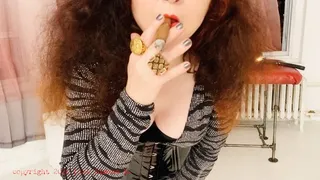 Cigar Smoking Goddess part 1 02