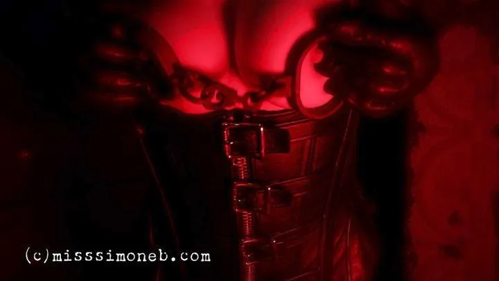 Trapped in Luxury: Shackle Tease with Narration low res version