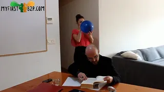 MFB2P Looner Sex - Balloons at the Office - Part 1 - Jesús Sánchez & Pamela Sánchez