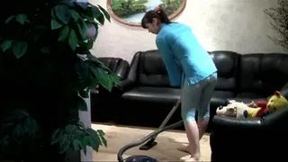 Anjelika Vacuuming